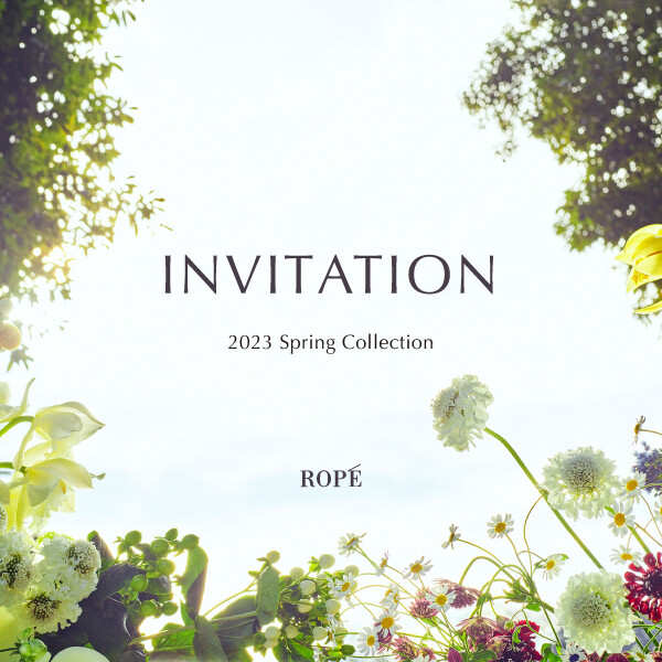 INVITATION  2023 Spring Collection 新作展示会 