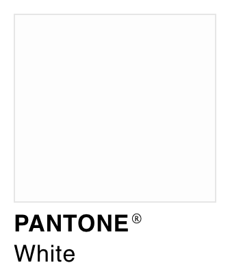 PANTONE White